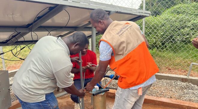 Over 2000 residents benefit as World Vision and Interplast Water Project transform Ahafo communities