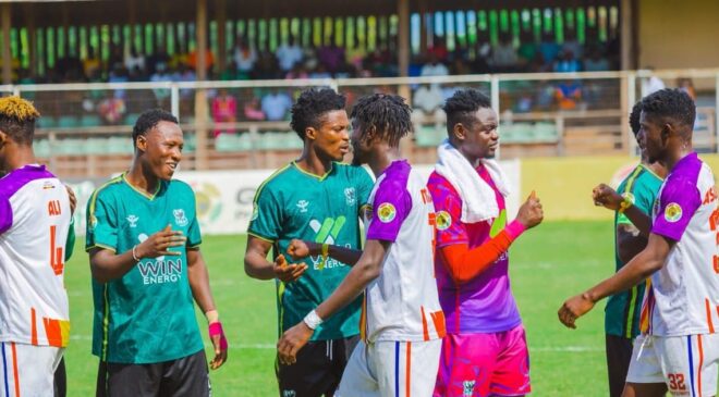 Gabriel Osei’s stunning free kick hands Samartex victory over Hearts of Oak