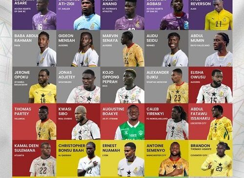Black Stars open camp in Cardiff ahead of Wales friendly