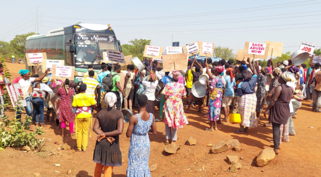 UER: Cardinal Namdini Mining Limited denies neglect claims amid community protest