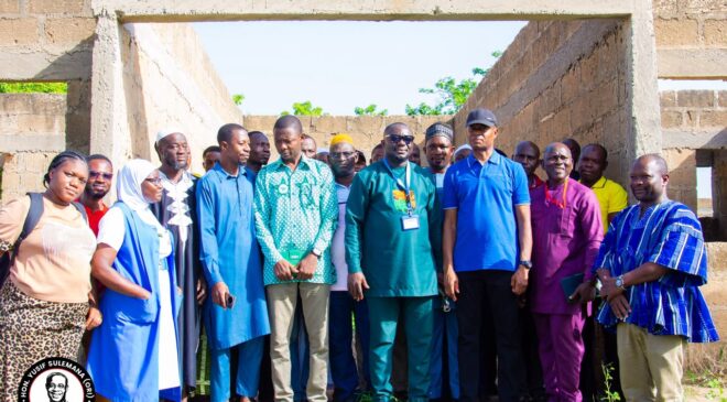 Bole-Bamboi MP secures funding to complete abandoned hospital staff quarters after 14 years