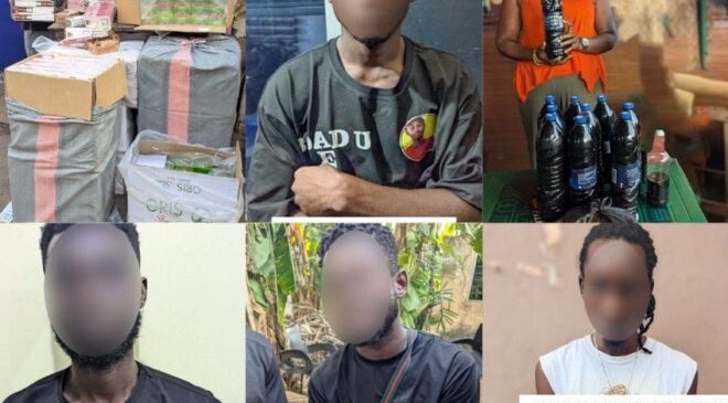 Police arrest 54 suspects in anti-drug operation across Ashanti Region