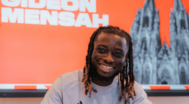 Gideon Mensah vows to give everything for FC Köln after Bundesliga move – Ghana Latest Football News, Live Scores, Results